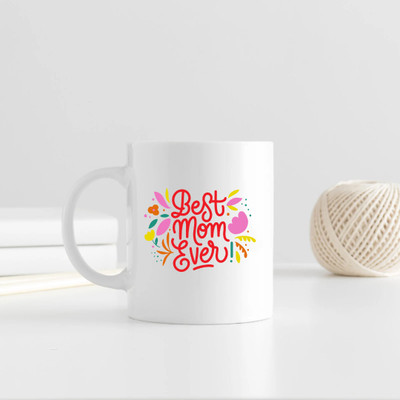 Storeeleven Ceramic White mug pack of 1 Customized designs_MKH680 Ceramic Coffee Mug(350 ml)