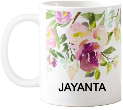 GNS Happy Birthday Gift for Jayanta 076 Ceramic Coffee Mug(325 ml)