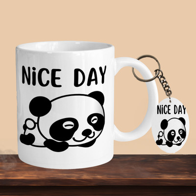 Print Ginnie 101_Nice Day R-O Ceramic Coffee Mug(325 ml)