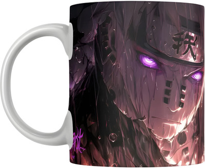 sublix Pain Anime @ Printed IMPORTED Ceramic coffee mug for Gifting Ceramic Coffee Mug(330 ml)