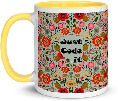 TAJNAN TAJ-CODEMUG-10 Ceramic Coffee Mug(350 ml)