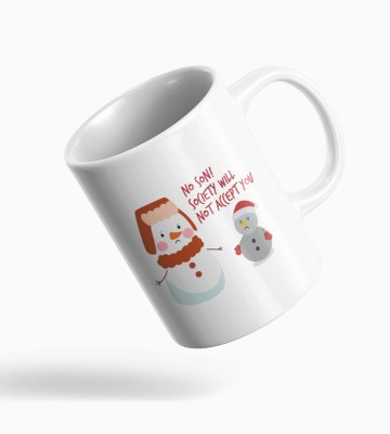 DOGAR ESSENTIALS Funny Coffe with meme ,Mugs for Coffee,Gift for Family Friends Ceramic Coffee Mug(250 ml)