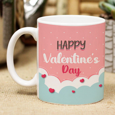 Flipkart SmartBuy Happy Valentines Day Ceramic Coffee Mug(300 ml)