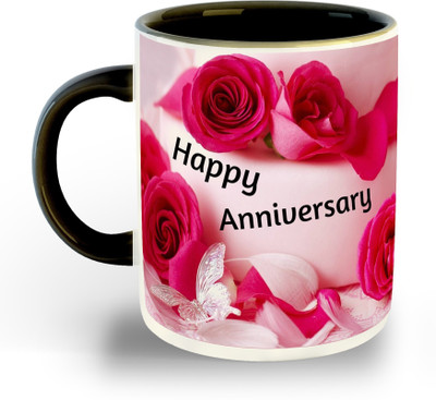 FLEXERSTYLE NEW2025-Anniversary_new mug_325ml pack of 1 Ceramic Coffee Mug(325 ml)