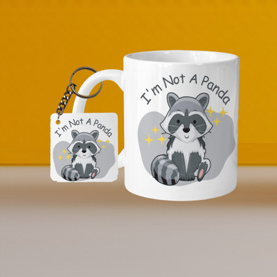 Print Ginnie 101_VM Animals L-A Ceramic Coffee Mug(325 ml)