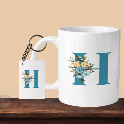 Hunter Studio 101_H Letter 01 L-R Ceramic Coffee Mug(330 ml)