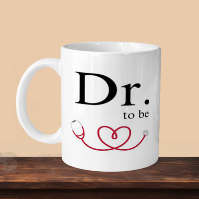 Print Ginnie 101_Dr. To Be L Ceramic Coffee Mug(325 ml)