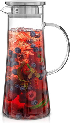 GRILIX 1.3 L Glass Kettle Jug