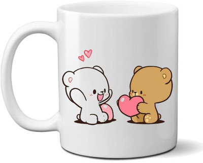 Mr UVD Bubu Dudu Designer Printed Coffee 53_MUGG Ceramic Coffee Mug(350 ml)