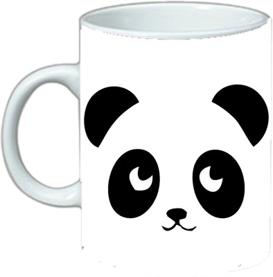 Shubham designer gallery cute Panda 069 Ceramic Coffee Mug(300 ml)