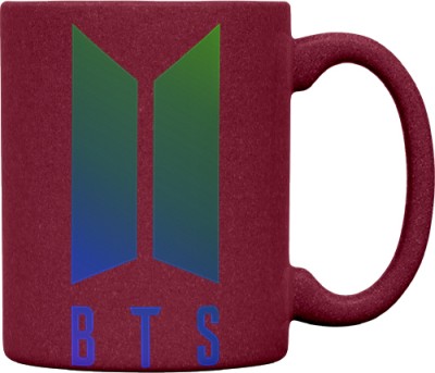 Gift4You Bts Coffee-MUG-019-PINK Ceramic Coffee Mug(320 ml)