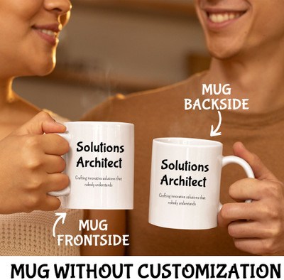 Moon Glow Inspirations Solution Architect Ceramic Coffee Mug(325 ml)