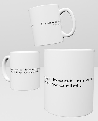 Inkywinky the Best mom In the world Printed Coffe Ceramic Coffee Mug(330 ml)