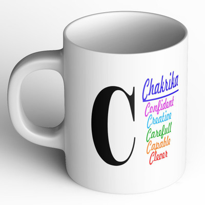 Abaronee 1010_Chakrika c001 in name Ceramic Coffee Mug(350 ml)