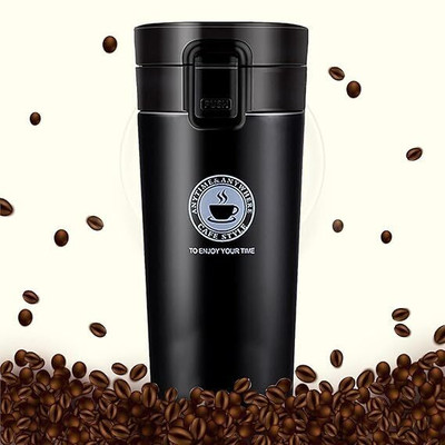 ShopVee Insulated Coffee | Stainless Steel Thermal Cup | Leak-Proof & Portable Stainless Steel Coffee Mug(500 ml)