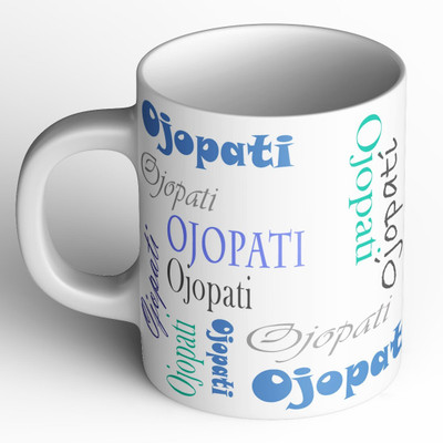 Abaronee NEW_Ojopati b005 in name Ceramic Coffee Mug(350 ml)