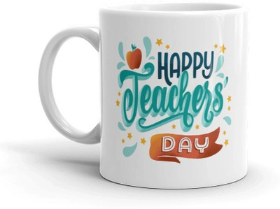 Dezzbee Teachers' Day Best Gift HD Printed Coffee/Tea/Milk, 325ML White Ceramic Coffee Mug(325 ml)