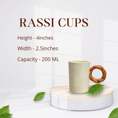 Utensil Master Rope Cup Ceramic Coffee Mug(200 ml)