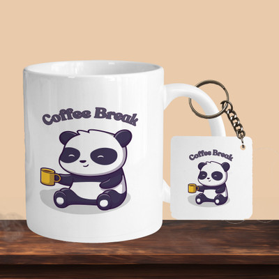 VM MALL 101_Coffee Break R-S Ceramic Coffee Mug(330 ml)