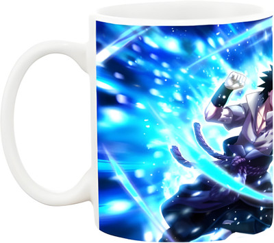 MITTRA INDIACRAFT Anime Naruto Susake -M Printed Ceramic Coffee Mug(330 ml)