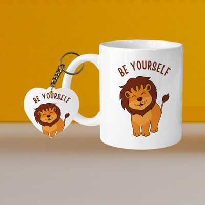 Hunter Studio 101_VM Trust The Process L Ceramic Coffee Mug(300 ml, Pack of 2)