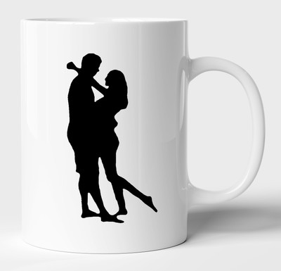 BLISSart NEW_BLS-PM-KP790-W Ceramic Coffee Mug(350 ml)