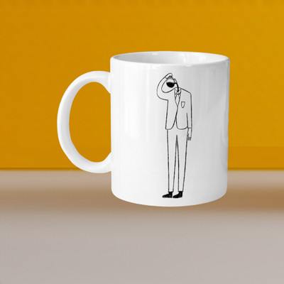 Hunter Studio 101_VM Believe Yourself L-R Ceramic Coffee Mug(330 ml)