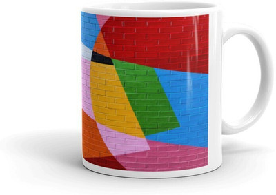 Mr UVD Colorfull Bricks Theme Multiuse Premium Quality (35ml)_MUGG Ceramic Coffee Mug(350 ml)