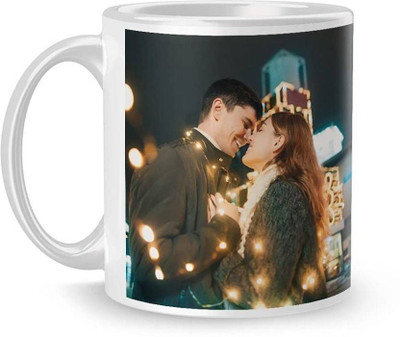 FAZAKA Name Coffee Cup Add Photo, Logo Ceramic Coffee Mug(330 ml)