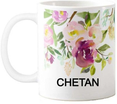 GNS Happy Birthday Gift for Chetan 076 Ceramic Coffee Mug(325 ml)