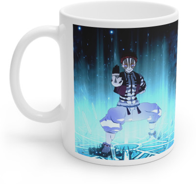 dubals S1-MUG-ANI-DMONS-01-025 Ceramic Coffee Mug(325 ml)