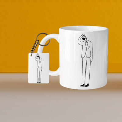 VM MALL 101_VM Believe Yourself L-H Ceramic Coffee Mug(320 ml)