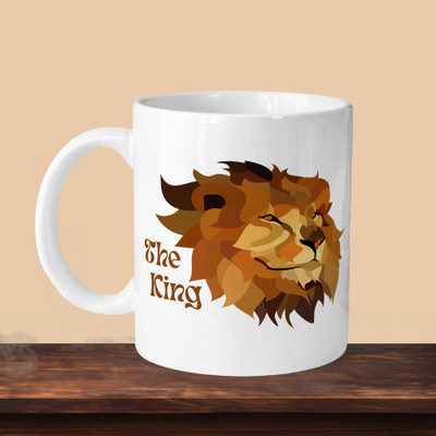 Print Ginnie 101_She King L Ceramic Coffee Mug(325 ml)