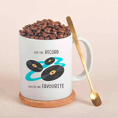 FNP My Forever Hit Ceramic Coffee Mug(325 ml)