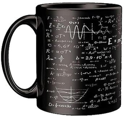 AASTHA IMAGINE Physics Equation Printed Ceramic Ceramic Coffee Mug(350 ml)