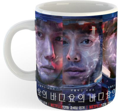 Daddy dream NEW-All Day Korean Web Series Printed ,The Silent Sea ,Best series 2 Ceramic Coffee Mug(325 ml)