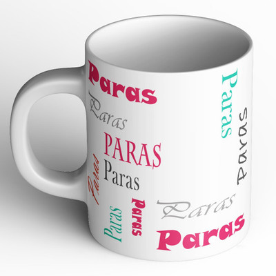 Abaronee 1010_Paras b004 in name 001 Ceramic Coffee Mug(350 ml)