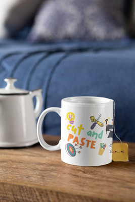 TPS LastMinuteJugaadu Ceramic Coffee Mug(325 ml)