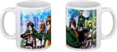 ON TREND Levi Squad Printed Tshirt Ceramic Coffee Mug(250 ml)