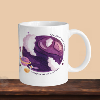 Print Ginnie 101_Space R Ceramic Coffee Mug(325 ml)
