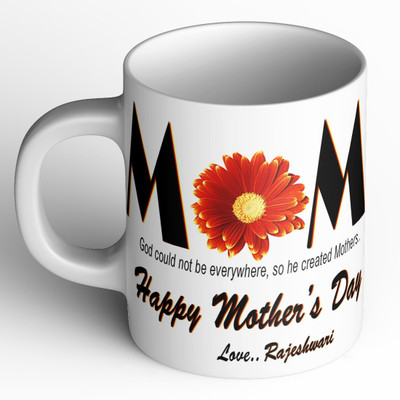 Abaronee NEW_Rajeshwari Happy mothers day quote m016 Ceramic Coffee Mug(350 ml)