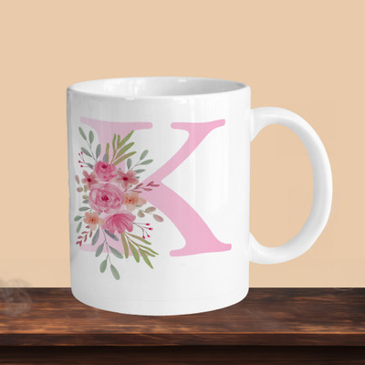 Hunter Studio 101_K Letter 02 R Ceramic Coffee Mug(330 ml)