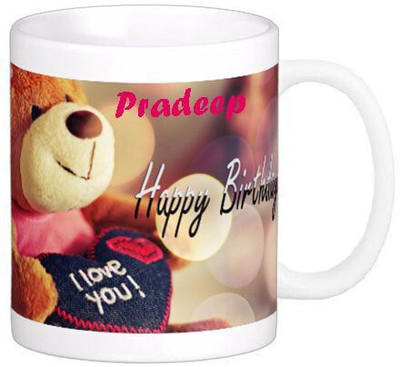 sublix Mug 325 ml pack of 1 MUG101_MAHESH Ceramic Coffee Mug(325 ml)