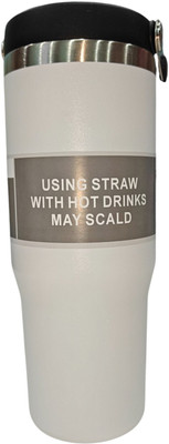 ivaan collection beerpint coffe mug stainless steel tumbler use hot and cold drink insulated Stainless Steel Coffee Mug(900 ml)