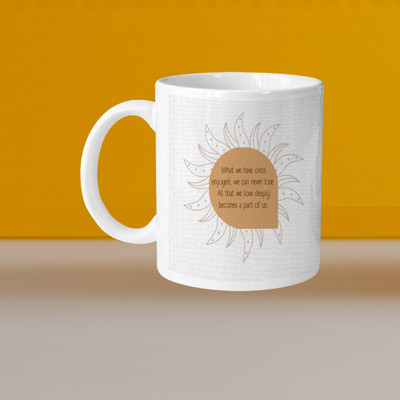 Print Ginnie 101_VM Morning 01 L Ceramic Coffee Mug(325 ml)
