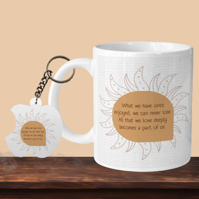 Print Ginnie 101_Morning 01 L-A Ceramic Coffee Mug(325 ml)