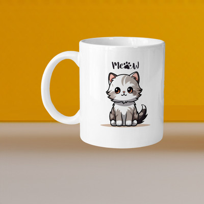 VM SHOPPING MALL VM Fall In Love With You L Ceramic Coffee Mug(300 ml)