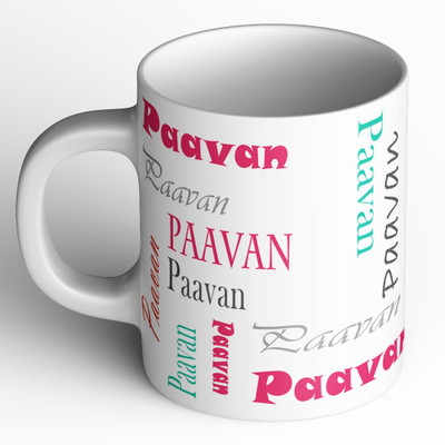 Abaronee 1010_Paavan b004 in name 001 Ceramic Coffee Mug(350 ml)
