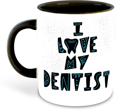 whats your kick new-wyk_Dentist_new mug_325ml pack of 1 Ceramic Coffee Mug(325 ml)