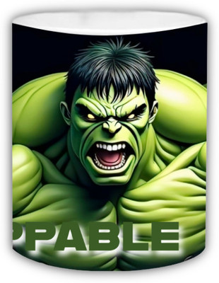 RSRCreations The Unstoppable Hulk Printed 11oz mug Ceramic Coffee Mug(350 ml)